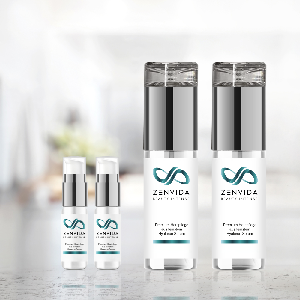 ZENVIDA BEAUTY INTENSE Serum 2x 50 ml + 2x 10 ml “Me &amp; my best friend”
